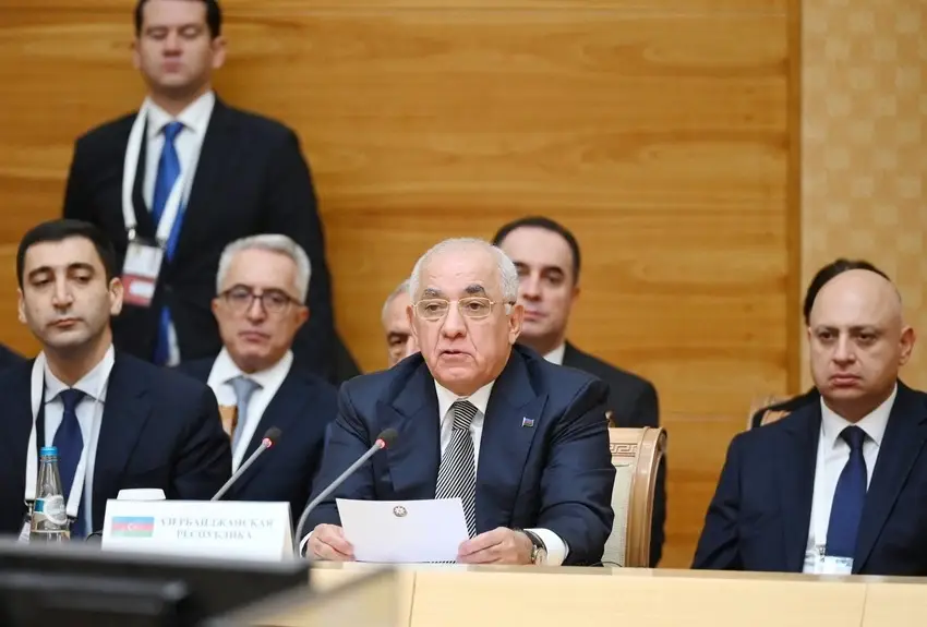Əli Əsədov Minskdə Avrasiya Hökumətlərarası Şurasının iclasında iştirak edib