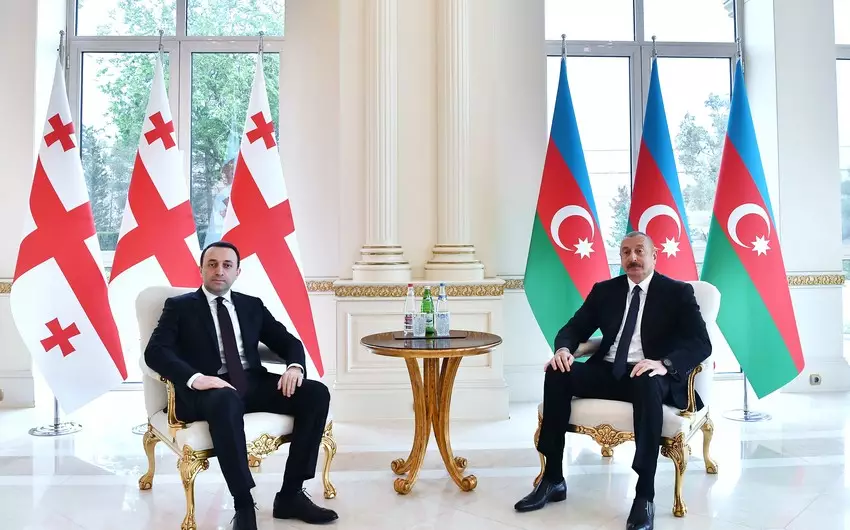 Gürcüstanın Baş naziri Azərbaycan prezidentini təbrik edib