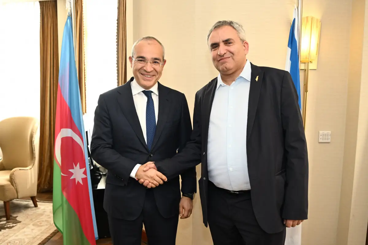 Azərbaycan və İsrail iqtisadi əlaqələrin perspektivlərini müzakirə ediblər