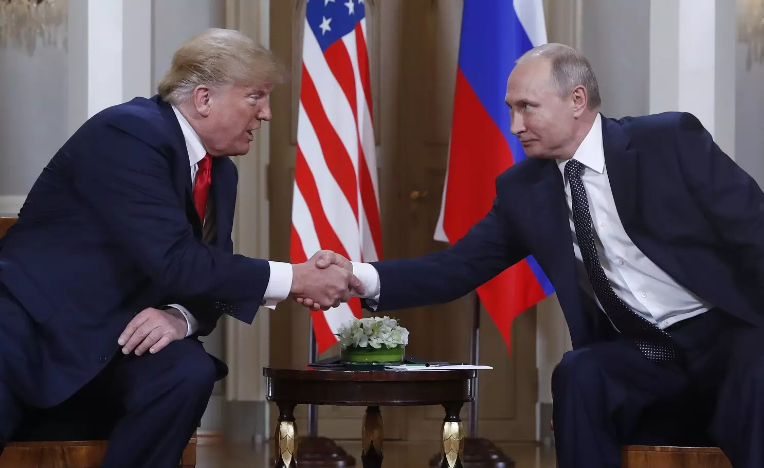 Putin Trampa Ukraynadakı münaqişənin həllində iştirakına görə təşəkkür edib