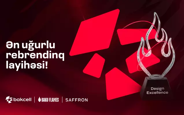 “Bakcell” “Ən uğurlu rebrendinq layihəsi” mükafatı ilə təltif olundu