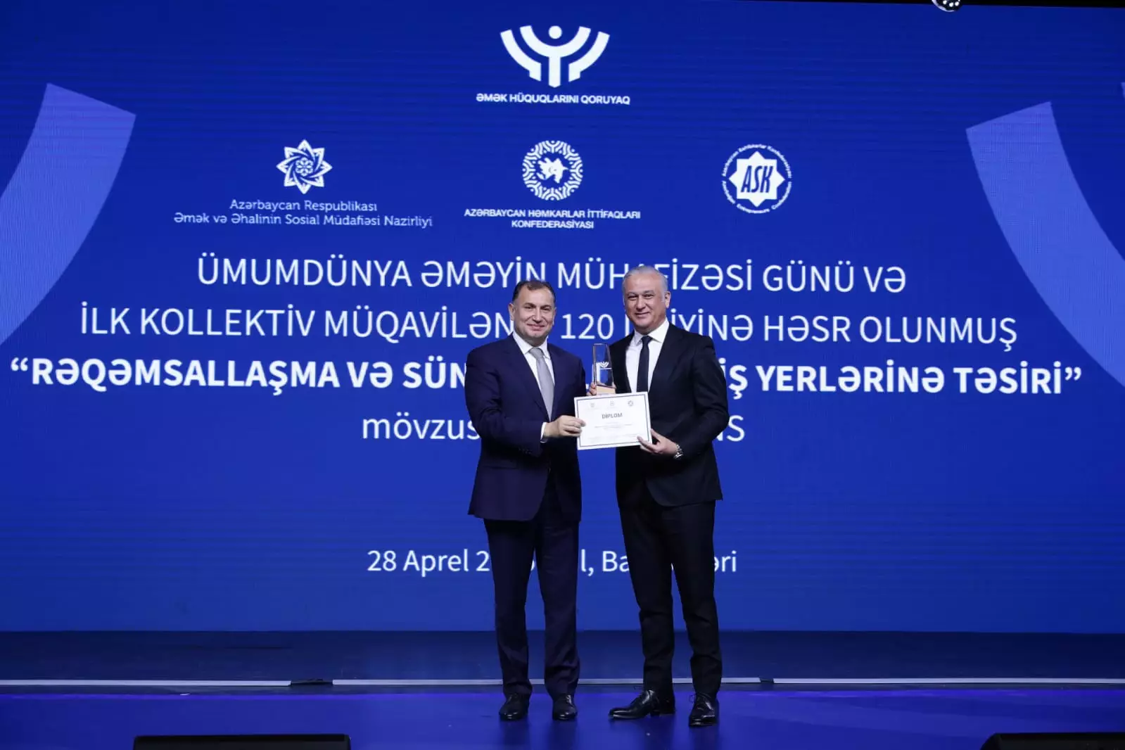 “Azərsun Holdinq” mükafata layiq görüldü
