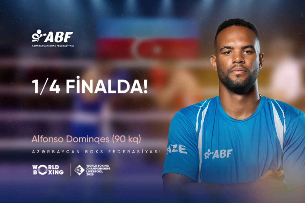 Boksçumuz dünya çempionatında  1/4 finala çıxdı