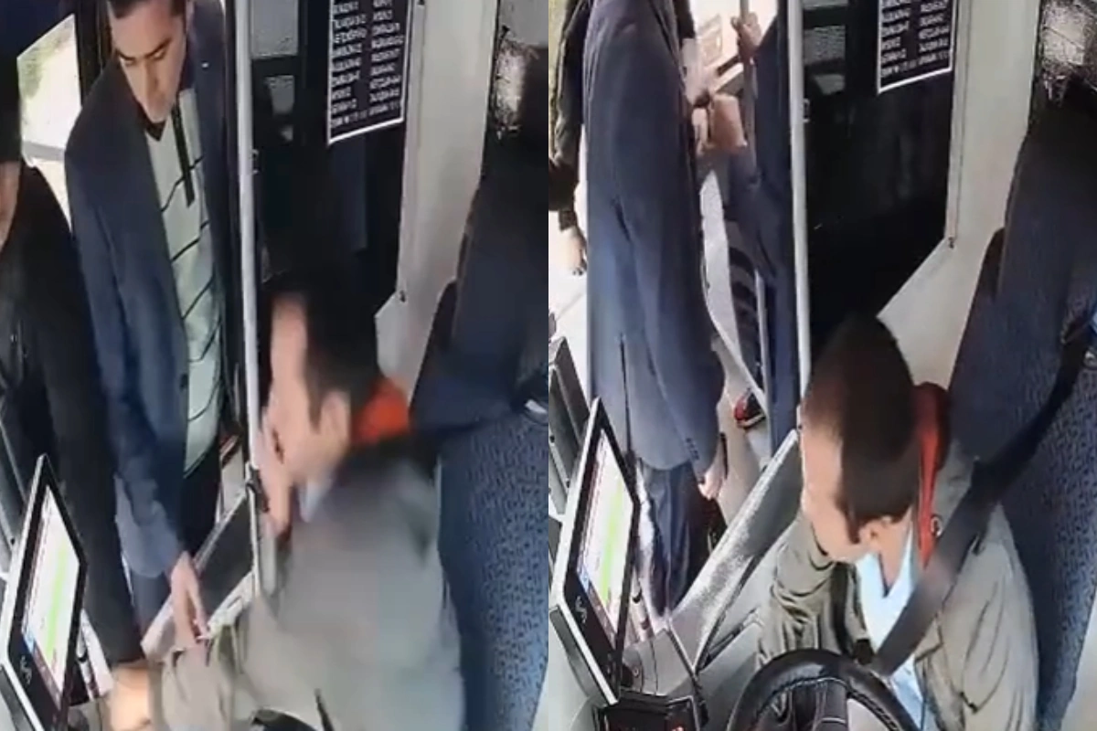 Bakıda sərnişin sürücünü döyüb, polis araşdırmaya başladı