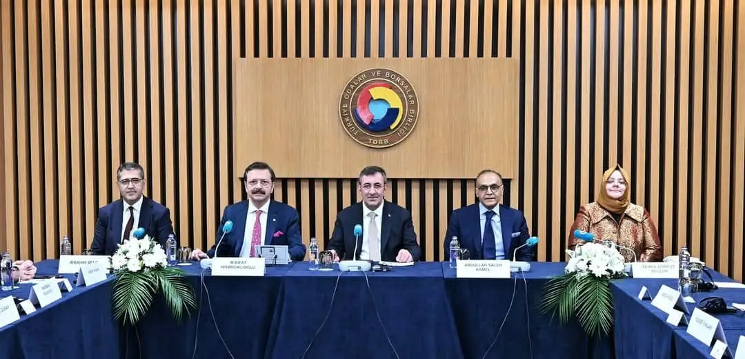 Məmməd Musayevin rəhbərlik etdiyi Azərbaycan nümayəndə heyəti ilə Cevdət Yılmaz arasında görüş keçirilib - FOTO