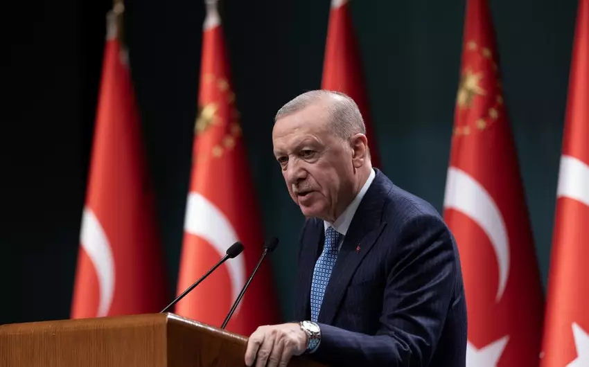 Ərdoğan Prezident İlham Əliyevə başsağlığı məktubu ünvanlayıb