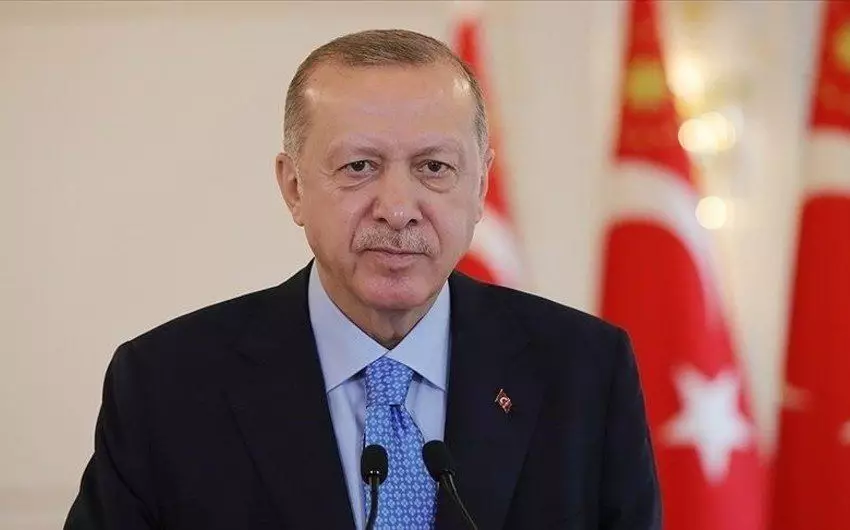 Ərdoğan Azərbaycan xalqını Ramazan ayı münasibətilə təbrik edib