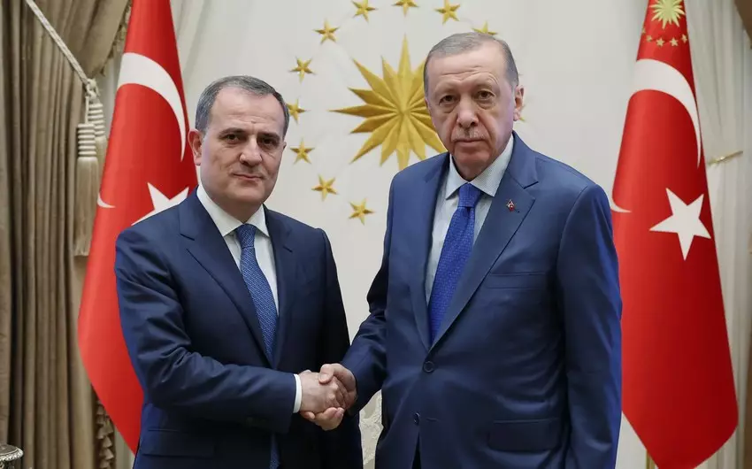 Ərdoğan Ceyhun Bayramovu qəbul edib - YENİLƏNİB