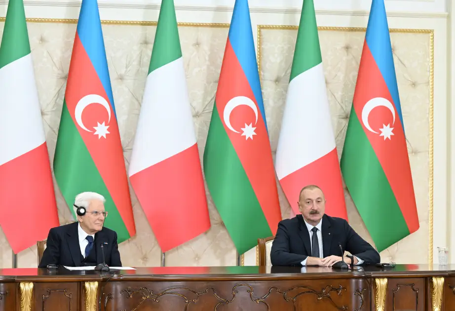 İlham Əliyev: Azərbaycan və İtaliya əsl strateji tərəfdaşlardır