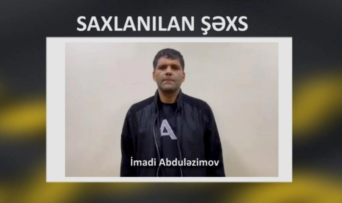 Kriminal həyat tərzini təbliğ edən şəxs saxlanıldı - VİDEO