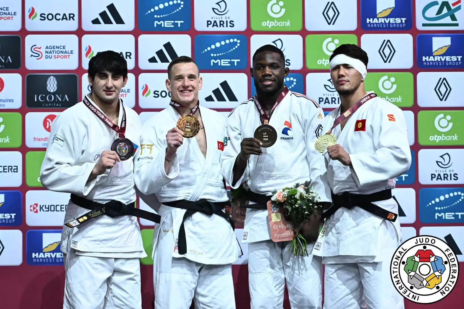 Azərbaycanın cüdo millisi Avropa Kubokunda medal sayına görə birinci olub