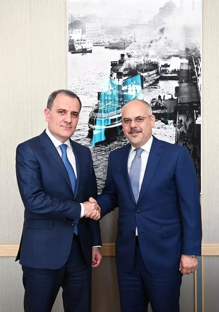 Ceyhun Bayramov Türkiyə Prezidentinin baş müşaviri ilə görüşüb  (FOTO)