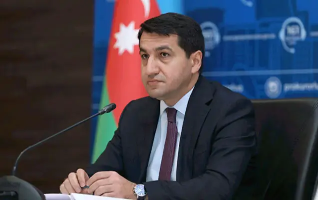 Hikmət Hacıyev diplomatların azad olunmuş ərazilərə səfəri ilə bağlı paylaşım edib