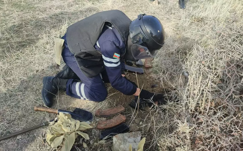 Şahbuzda hərbi sursat aşkar edilib - FOTO