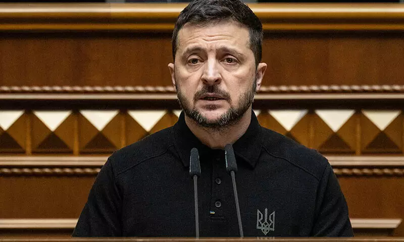 Zelenski: Ukrayna ABŞ Konqresinin təsdiq etdiyi yardımın yarısını belə almayıb