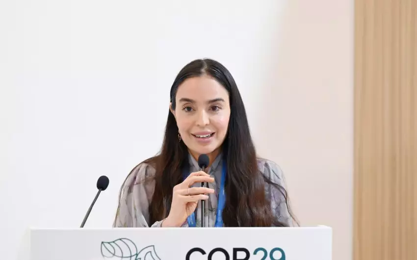 Leyla Əliyeva COP29 çərçivəsində bəbirlərin mühafizəsinə həsr olunmuş tədbirdə çıxış edib - FOTO