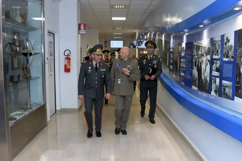 Azərbaycan hərbi nümayəndə heyəti NATO-nun Müdafiə Kollecində olub - FOTO