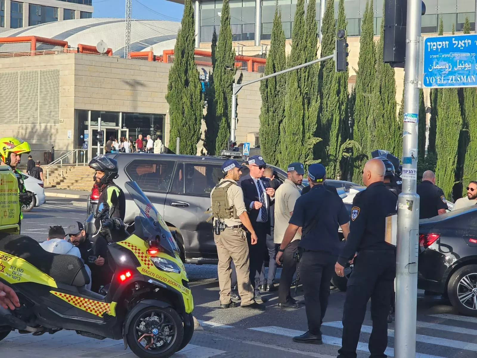 Netanyahunun korteji qəza keçirdi – FOTO