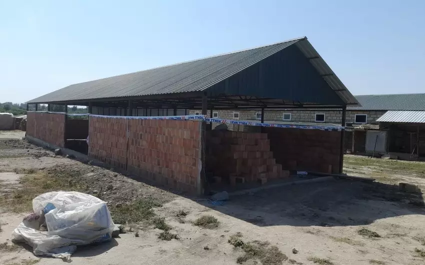 Oğuzda qanunsuz tikintinin qarşısı alınıb