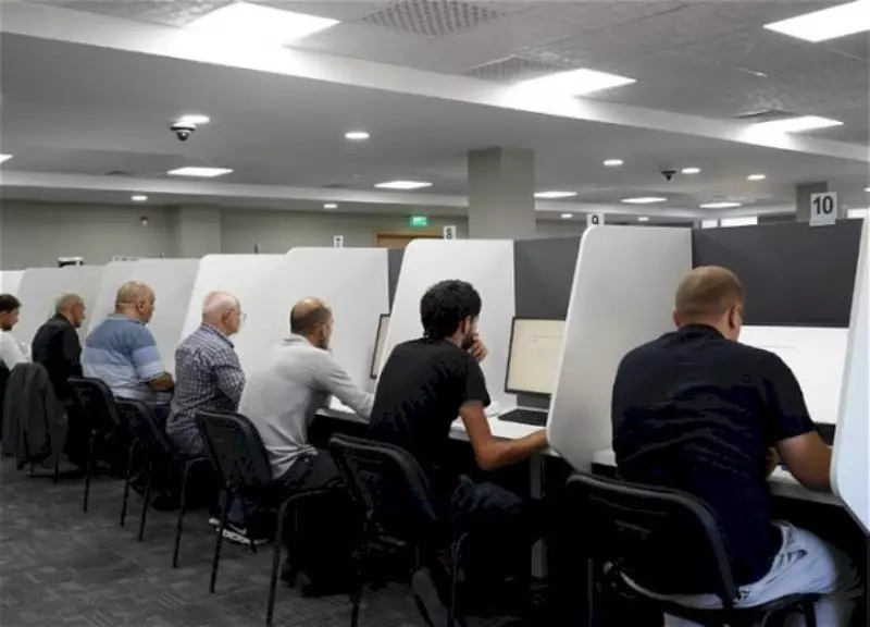 Xüsusi hazırlıq keçmiş taksi sürücüləri üçün test imtahanı keçirilib