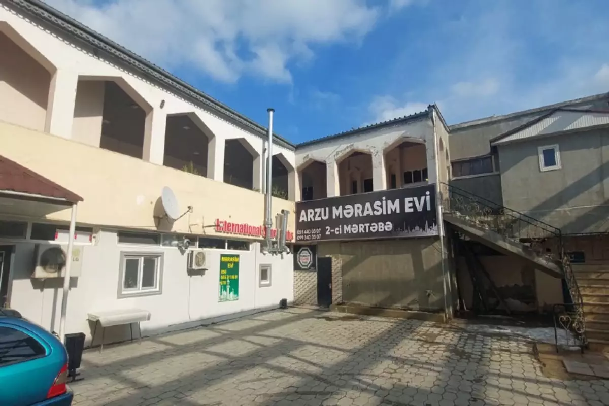 Sumqayıtda "Arzu" mərasim evinin fəaliyyəti dayandırılıb - VİDEO
