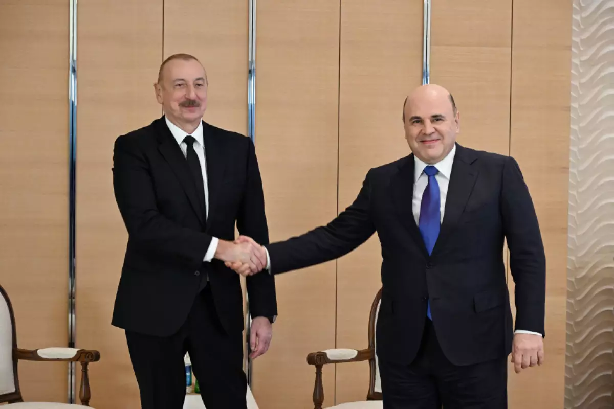 Mişustin Prezident İlham Əliyevi təbrik edib
