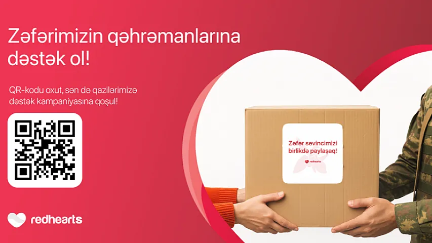Qırmızı Ürəklər Fondundan “Zəfər Payı” aksiyası