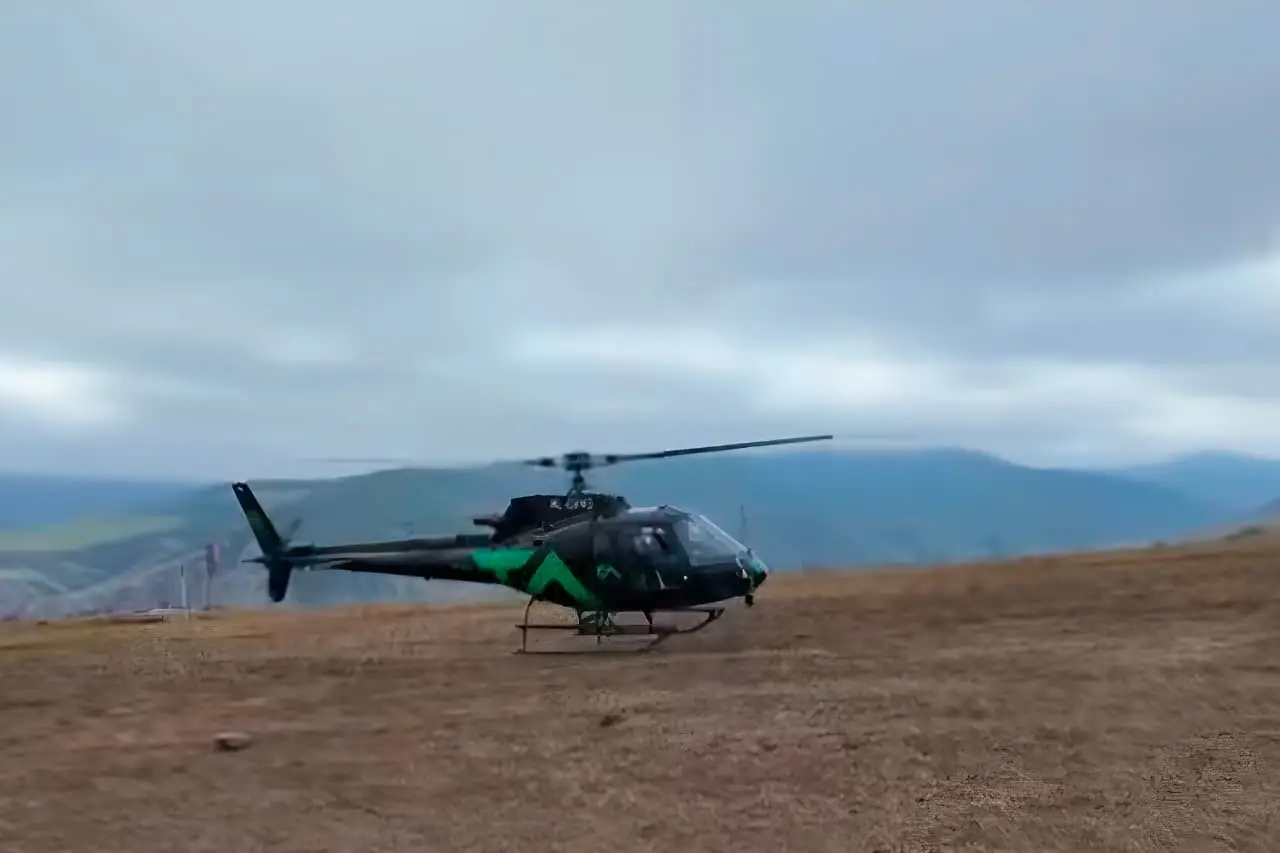 Azərbaycanda helikopterlərlə qızıl axtarışına başlanılıb - VİDEO