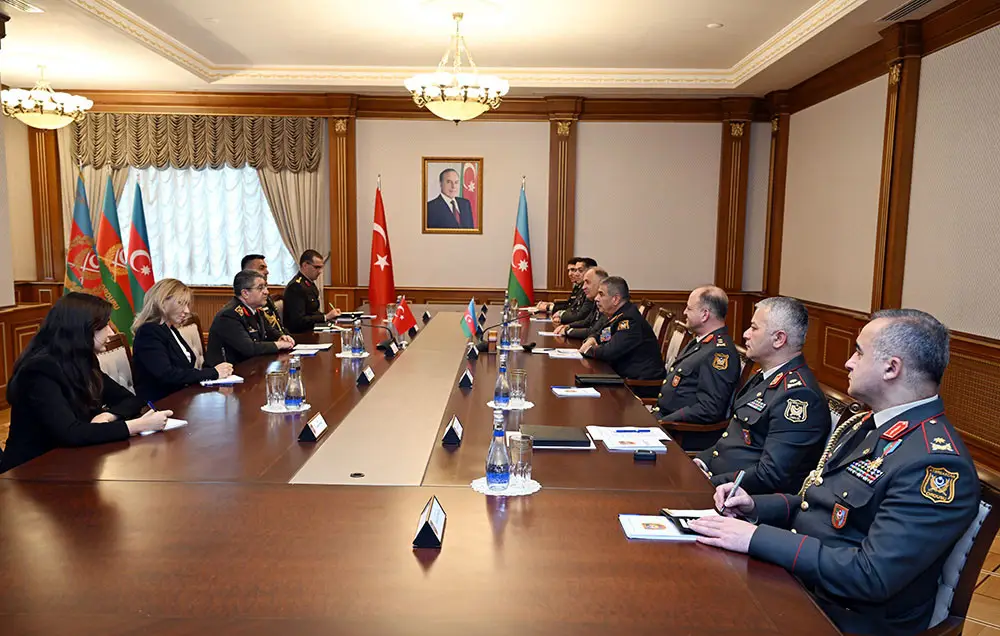 Azərbaycan-Türkiyə hərbi əməkdaşlığın yeni perspektivləri və regional təhlükəsizlik məsələri müzakirə edilib - FOTO