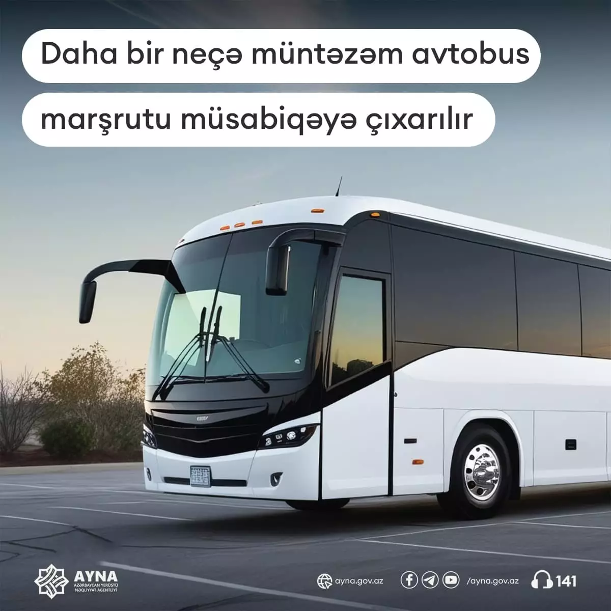 İşğaldan azad olunmuş ərazilərə yeni avtobus marşrutları müsabiqəyə çıxarılır