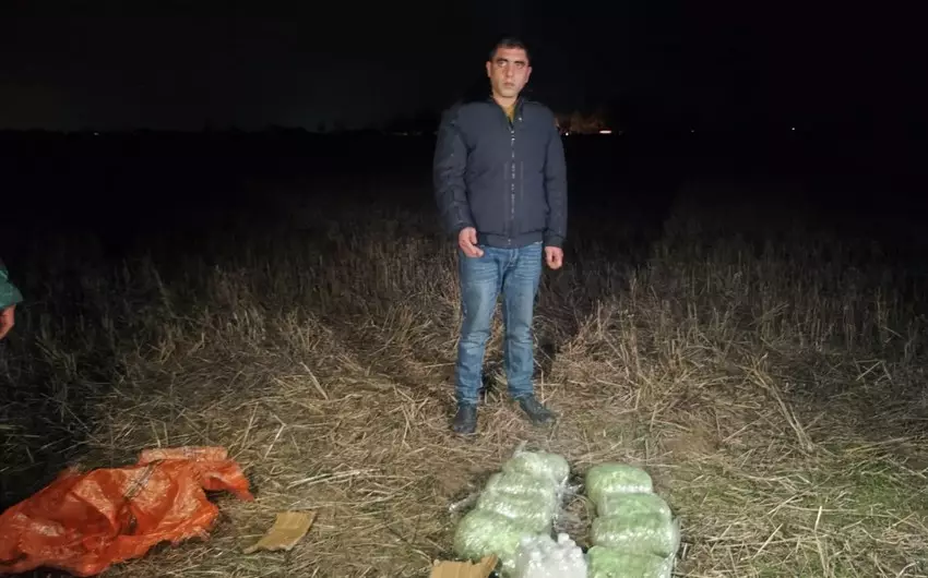İrandan Azərbaycana 22 kiloqram narkotik vasitənin keçirilməsinin qarşısını alınıb