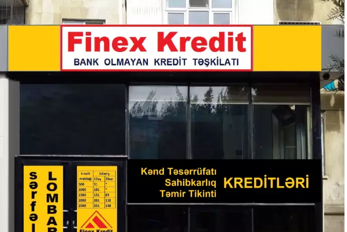 “Finex Kredit” maliyyə köməyi axtarışına çıxır