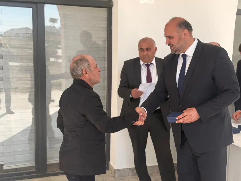 Böyük Qayıdış: Ağdamın Xıdırlı kəndinə çatan ailələrə mənzillərin açarları təqdim olunub - FOTO