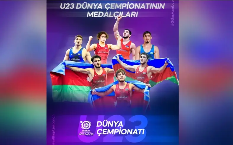 Güləşçilərimiz dünya çempionatında tarixi uğura imza atıblar