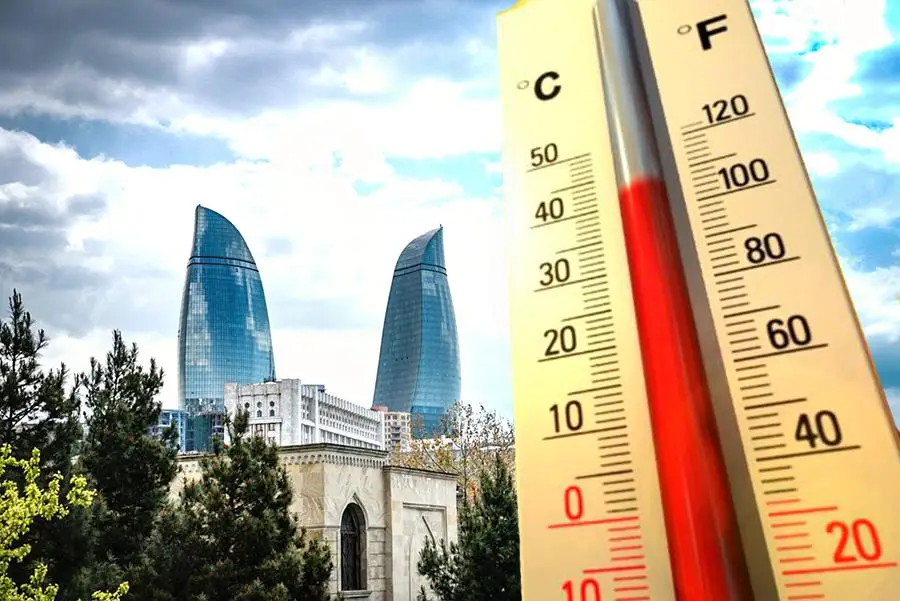 Naxçıvanda 41 dərəcə isti olub - FAKTİKİ HAVA