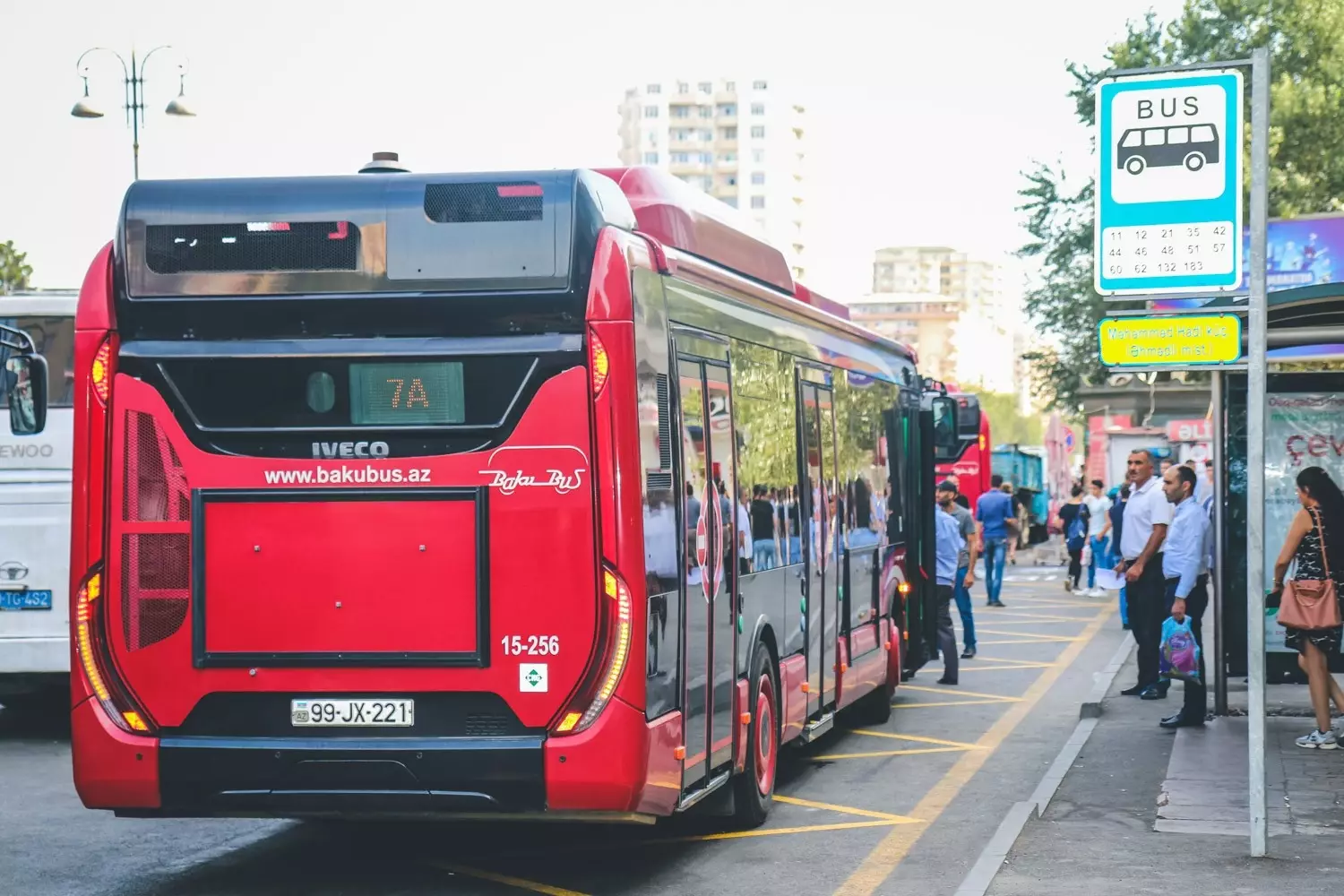 BNA: 173 avtobusun hərəkət intervalında gecikmələr var