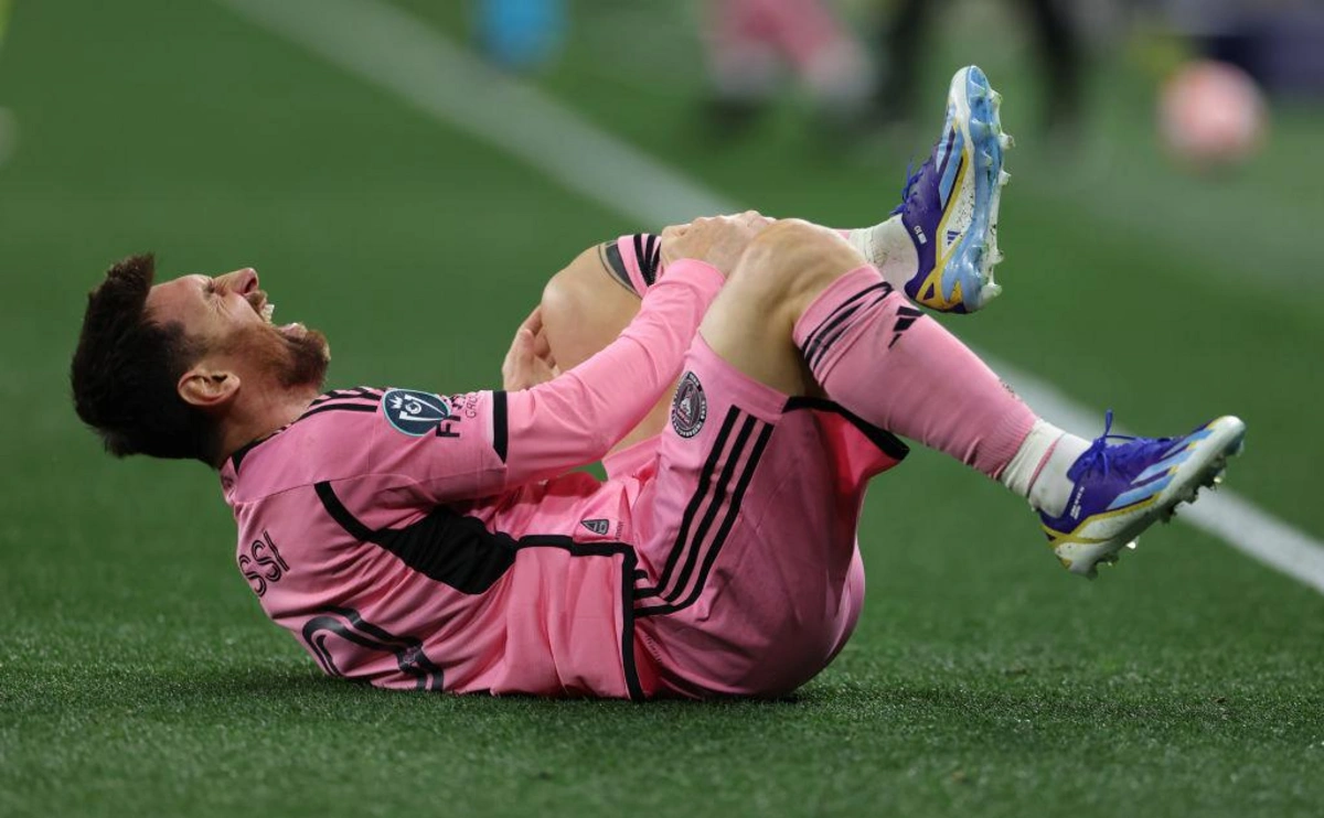 Messi ağır zədə aldı
