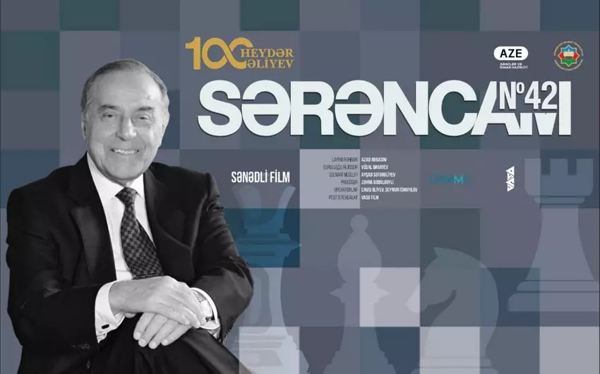 Şahmat Federasiyası Heydər Əliyevin şahmatın inkişafındakı xidmətləri ilə bağlı film hazırlayıb