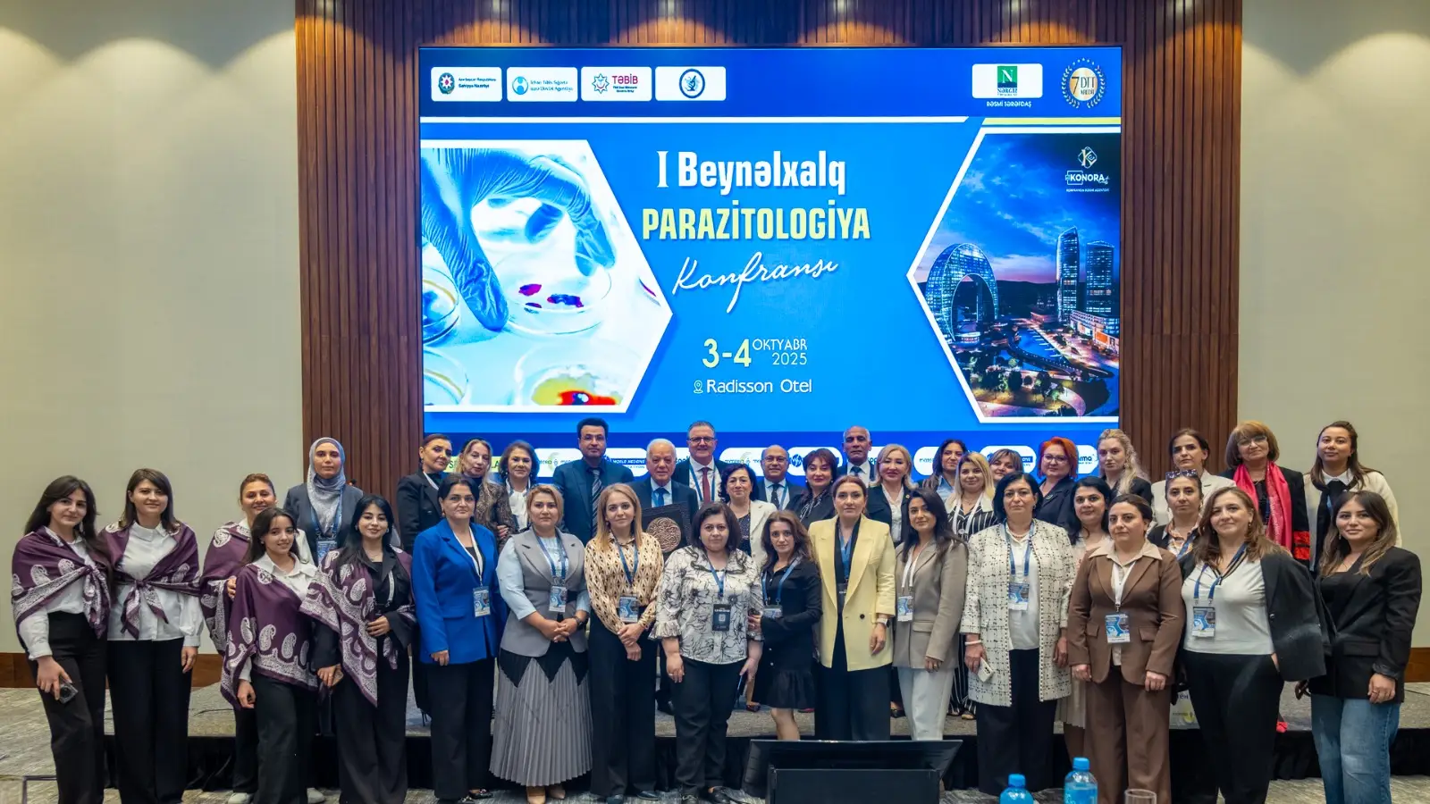 Elmi-Tədqiqat Tibbi Profilaktika İnstitutunun təşkilatçılığı ilə Bakıda I Beynəlxalq Parazitologiya Konfransı keçirilib - FOTO