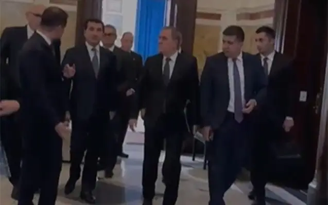 Azərbaycan nümayəndə heyəti Ağ Evə yola düşür - VİDEO