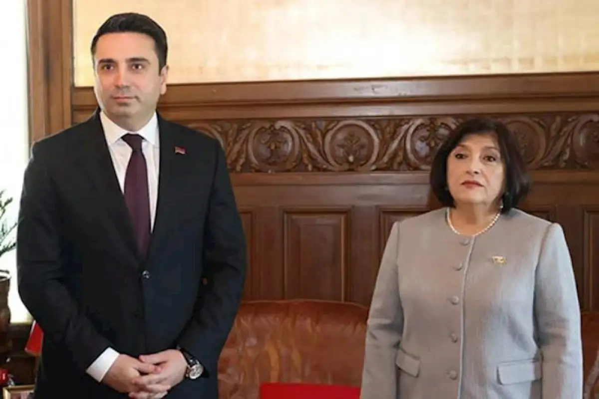 Azərbaycan və Ermənistan parlament sədrlərinin görüşü başlayıb