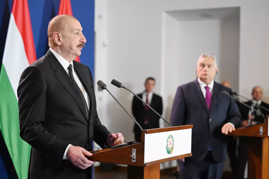 İlham Əliyev və Viktor Orban mətbuata bəyanatlarla çıxış ediblər - YENİLƏNİB