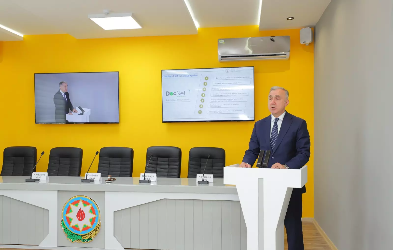 Naxçıvan Muxtar Respublikasının İqtisadiyyat Nazirliyində istifadə edilən rəqəmsal yeniliklər təqdim olunub