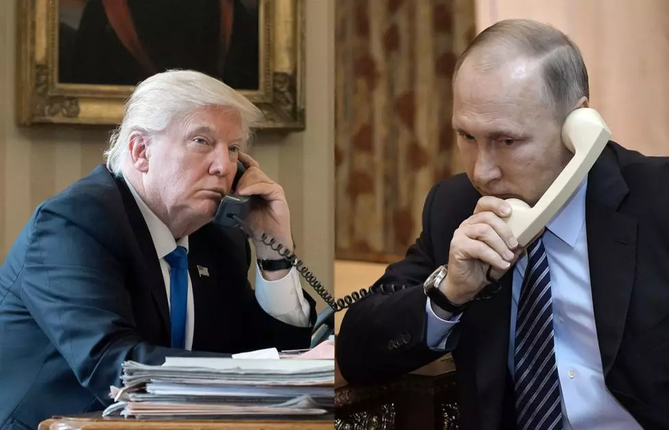 Tramp Putinlə telefon danışığı aparıb