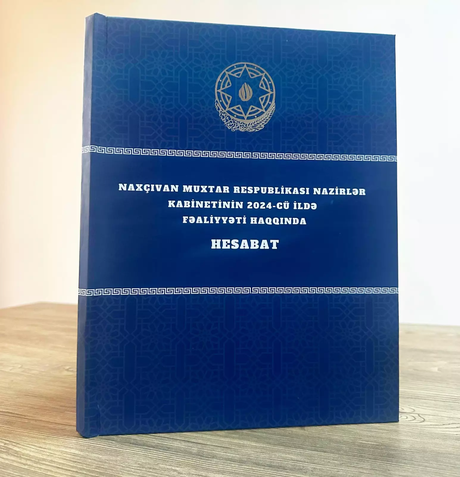 Naxçıvan Nazirlər Kabinetinin hesabatı çap olunub