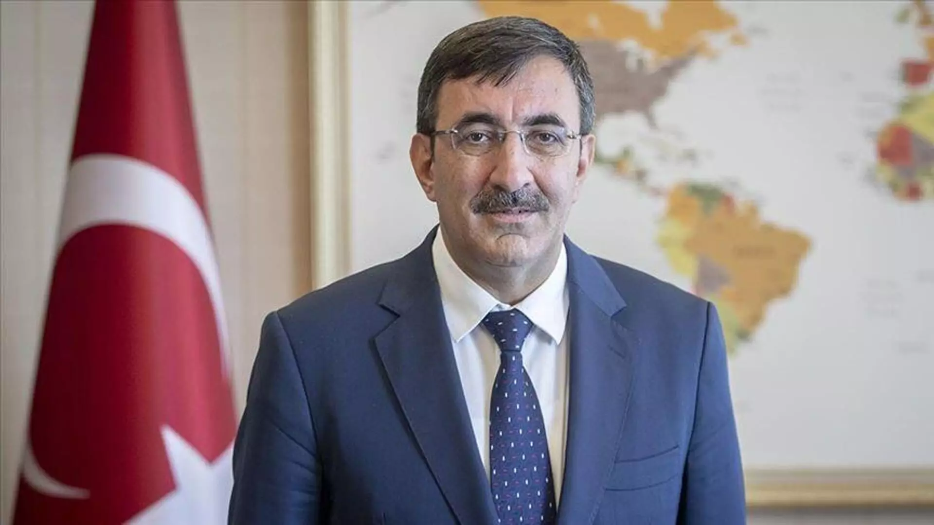 Türkiyənin vitse-prezidenti Mikayıl Cabbarov ilə görüşü barədə paylaşım edib (FOTO)