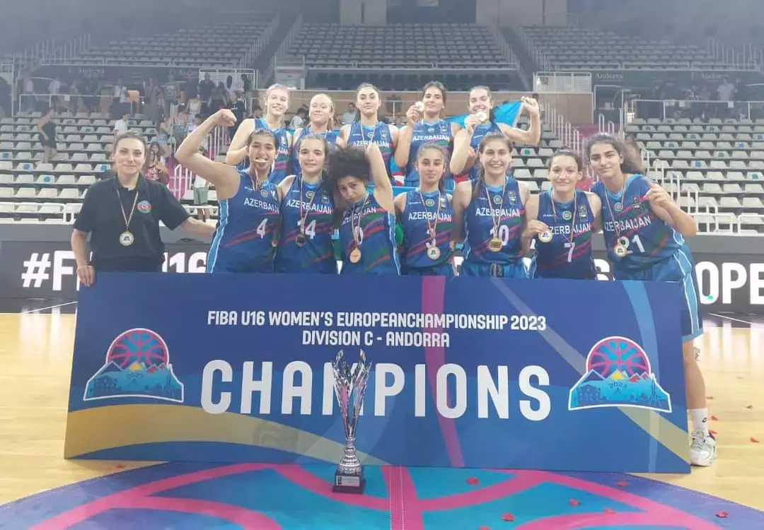 Azərbaycanın basketbol yığması Avropa çempionu oldu