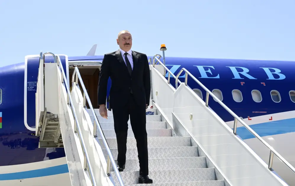İlham Əliyev Türkiyədə işgüzar səfərdədir - FOTO