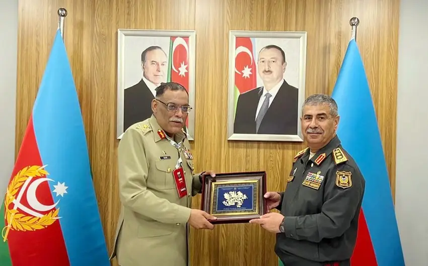 Azərbaycan-Pakistan hərbi əməkdaşlığının yeni perspektivləri müzakirə edilib - FOTO