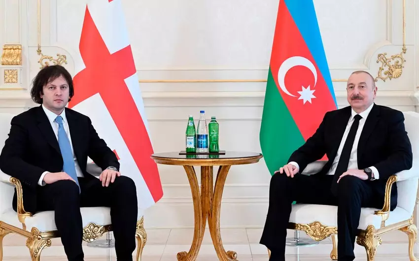 Gürcüstanın Baş naziri Prezident İlham Əliyevi təbrik edib